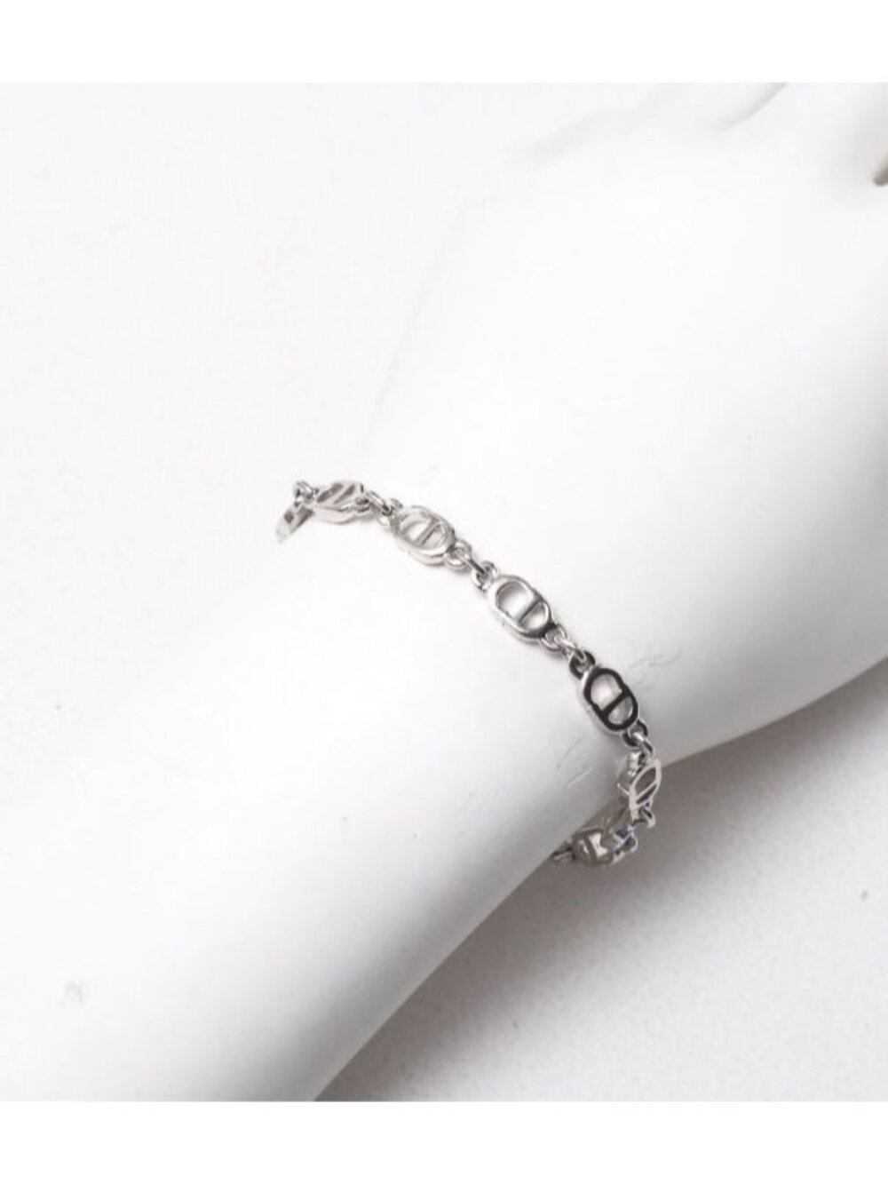 Dior Vintage Bracelet CD Logo Chain